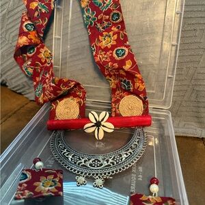 Handmade Necklace & Earring set from India